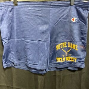 Vintage Champion Notre Dame Field Hockey Mesh Shorts
